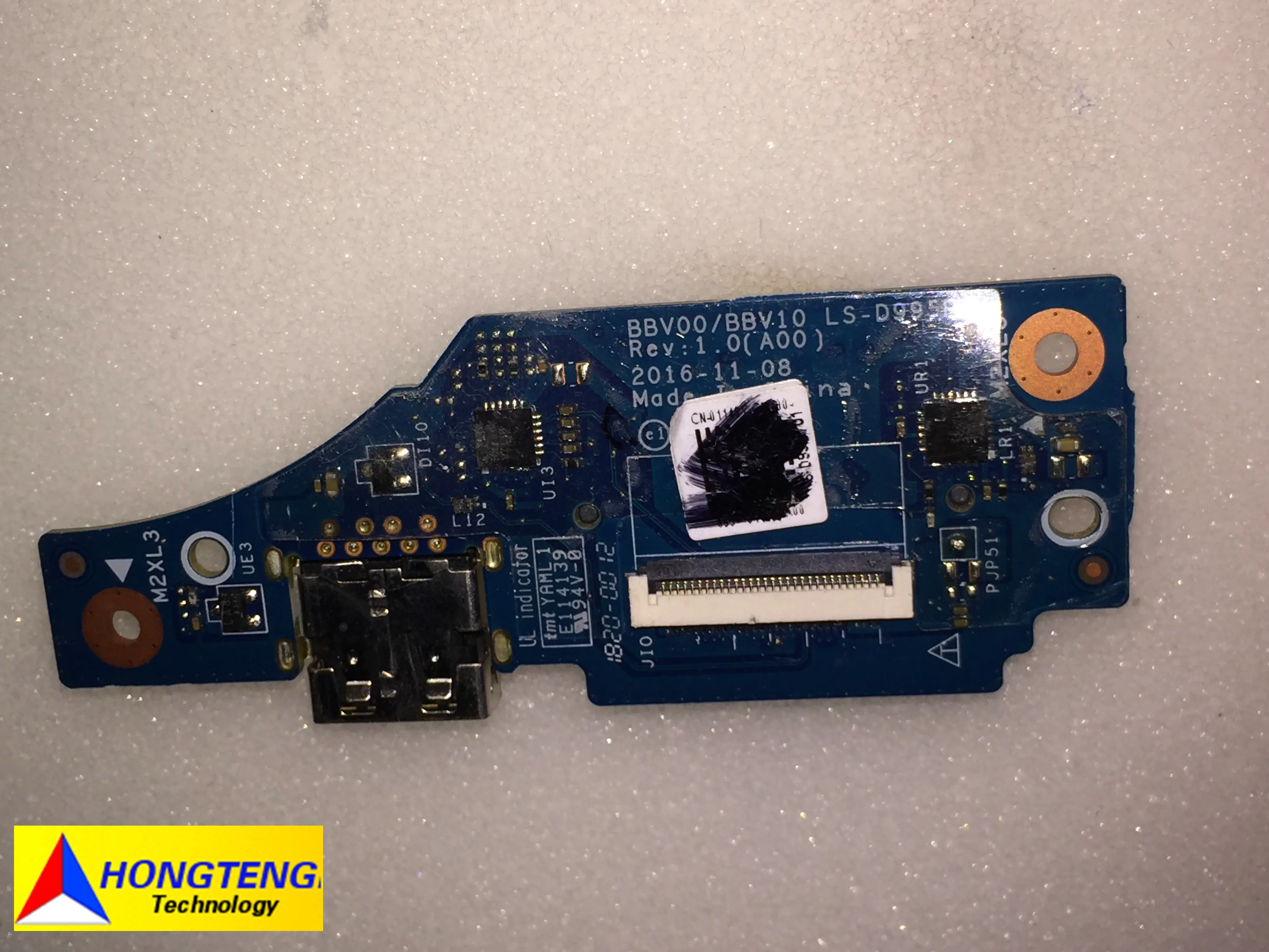 Genuine FOR Dell Inspiron 15-7567 BBV00/BBV10 LA-D993P R1.0 Laptop USB SD Card Reader Board 100% Works Perfectly