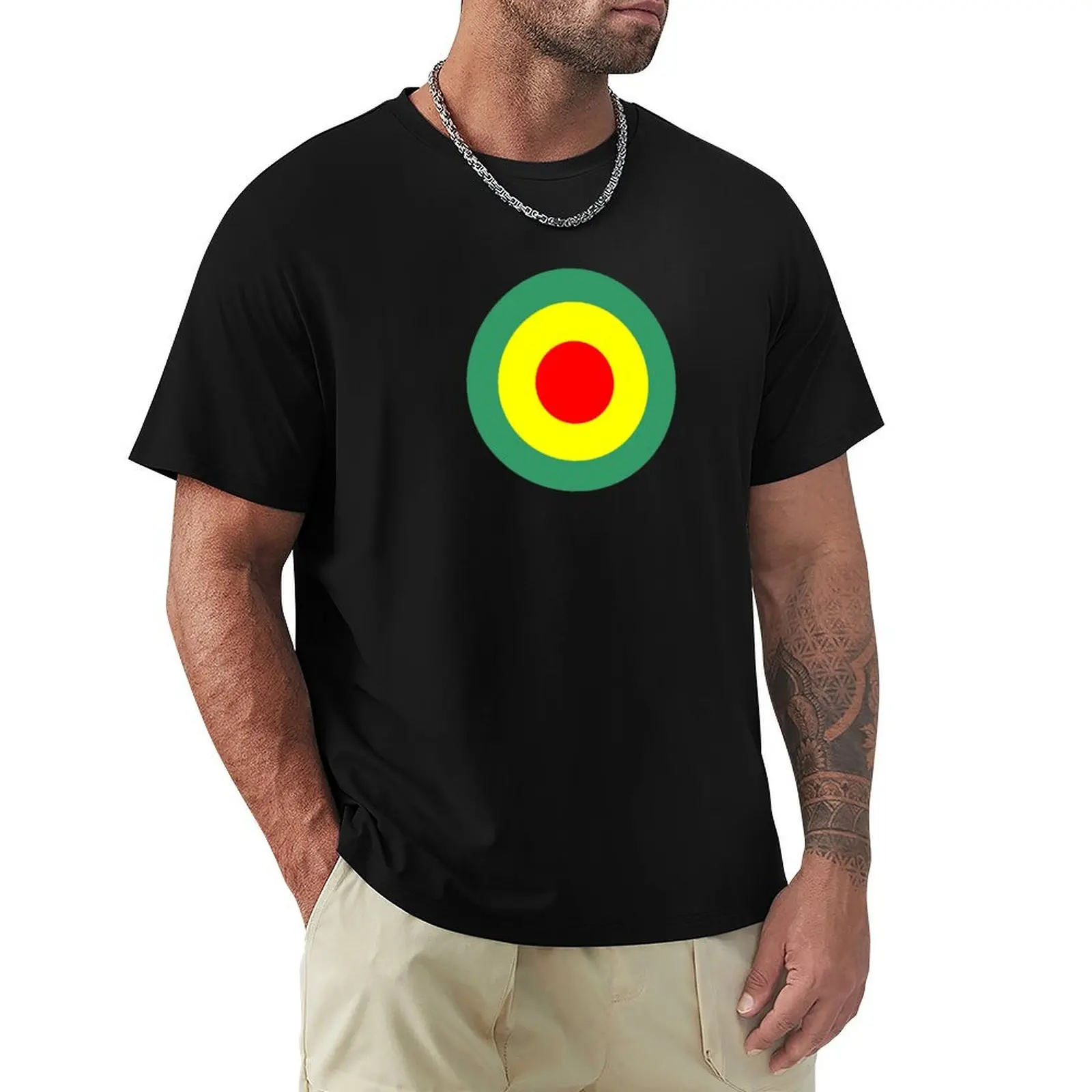 Carlow Roundel T-Shirt Breathable Gym Short Sleeve T-Shirt