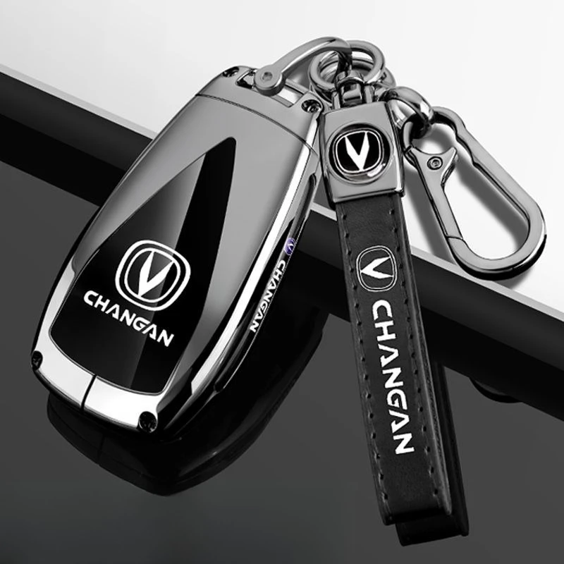 

Premium Zinc Alloy Key Cover Case for Changan X5 Plus/CS75 Plus/Eado/X7/Yida/CS55/CS35/UNI-V/Oshan Z6/UNI-T - Key Fob Shell