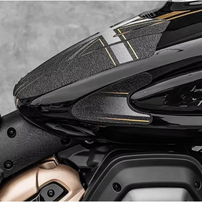 

Защитная накладка на бак для мотоцикла CFMOTO 450CLC, наклейки с кожаной глазурью, аксессуары