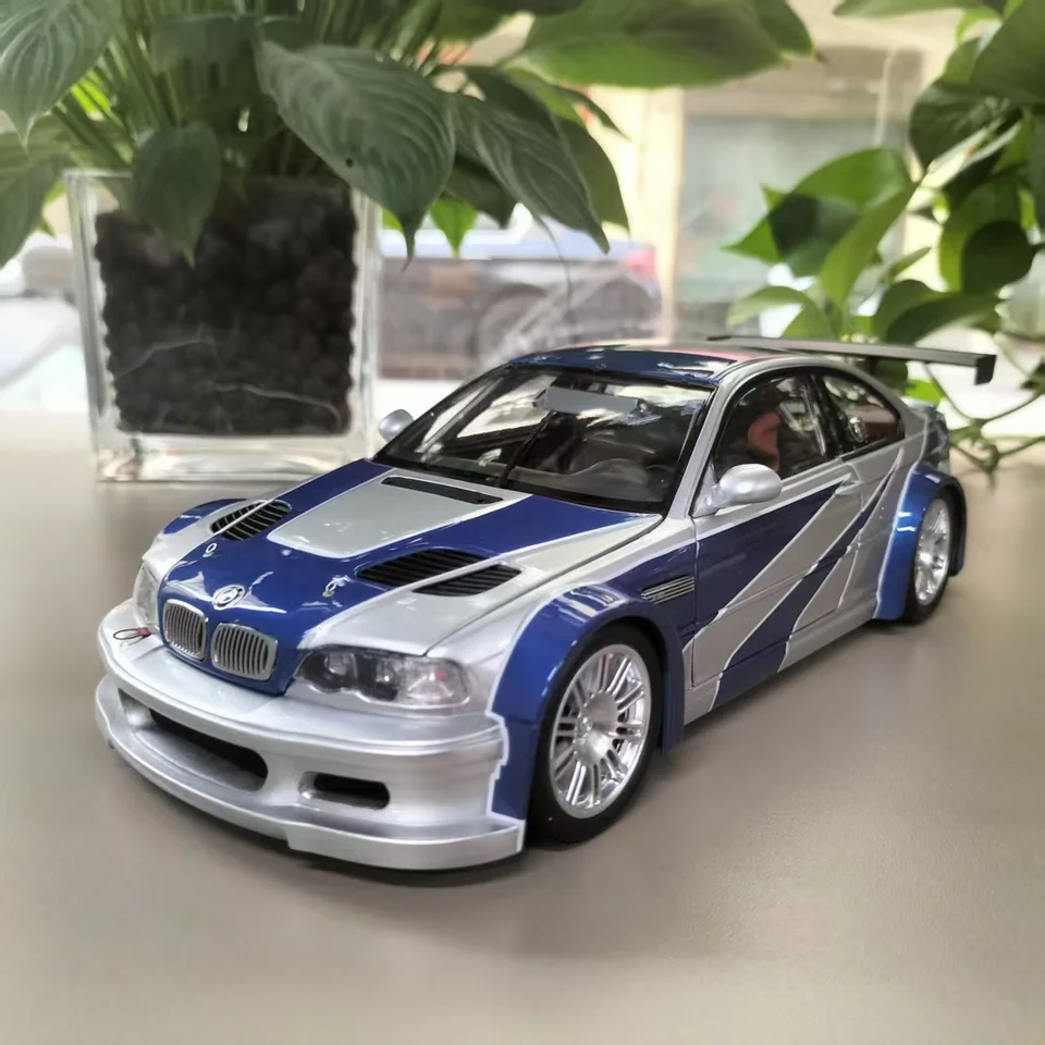 In Stock DCM Die-cast 1:18 Scale BMW M3 GTR E46 Need For Speed