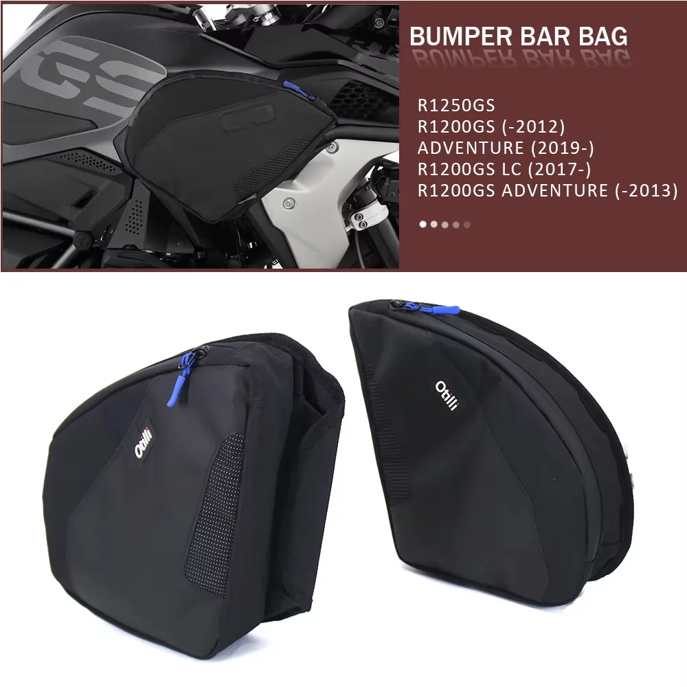 

G310GS F850GS Adv Motorcycle Frame Crash Bars Waterproof Bag Original Bumper Repair Tool Placement Bag For BMW R1200GS R1250GS