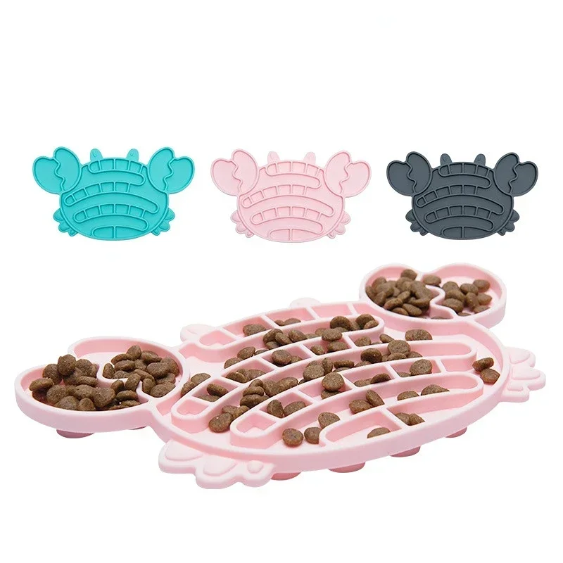 

Pet Lick Pad Slower Feeder Pad Cats Dog Licky Mat Feeding Cats Dogs Licking Mat Pet Bathing Distraction Pads Silicone Dispenser