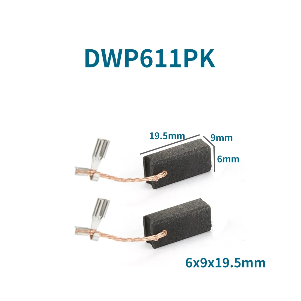 Carbon brushes for Compact Router DWP611PK DWP 611PK DWP611 Carbon brushes Trimmer Power tools Accessories Replacement
