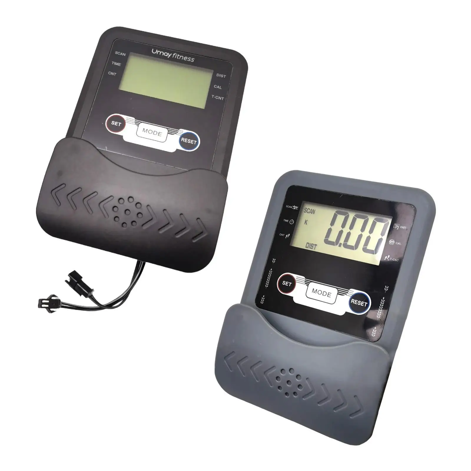 Plastic Rowing Machine Meter Fitness Tracker Easy Install Speedometer Display for Home Rowing Exercise Device