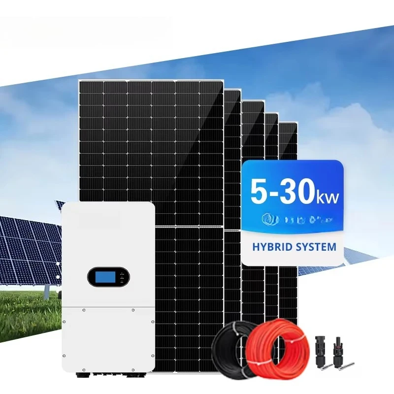 Complete Solar System 5kw to 50kw Off Grid Hybrid Solar with Battery for Photovoltaic Panel System