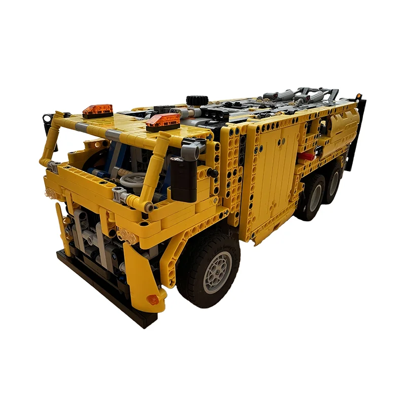 1931 PCS transport Garbage Truck MOC Customize Modular Building Block Kids Simple Technology Creative DIY Boy Festival Toy Gift