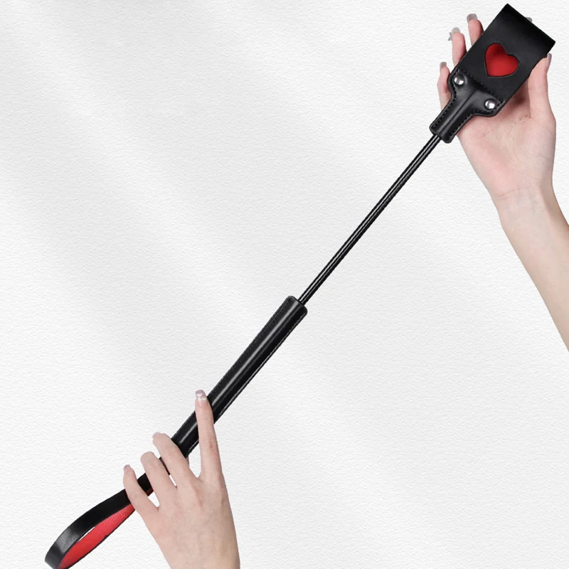 62,5 см из искусственной кожи, укороченный кнут для верховой езды для тренировки лошадей, косплея, кнут с кожаной летучей мышью для прыжков в конных условиях