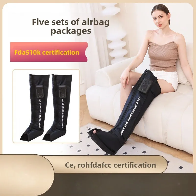 

Wave Leg Massager, Rechargeable Air Pressure Airbag Physiotherapy Instrument, Household Electric Massage Leg Beauty Instrument