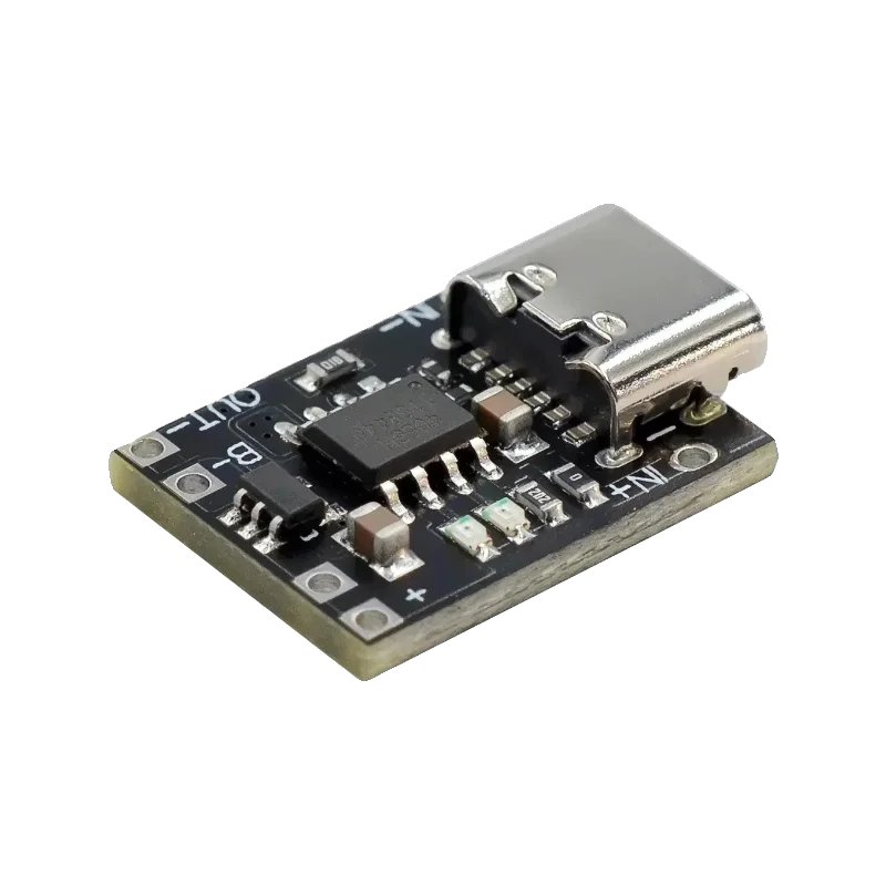 Ultra-small ternary lithium battery charging board 1A 3.7V4.2V charger module Type-C interface with protection board