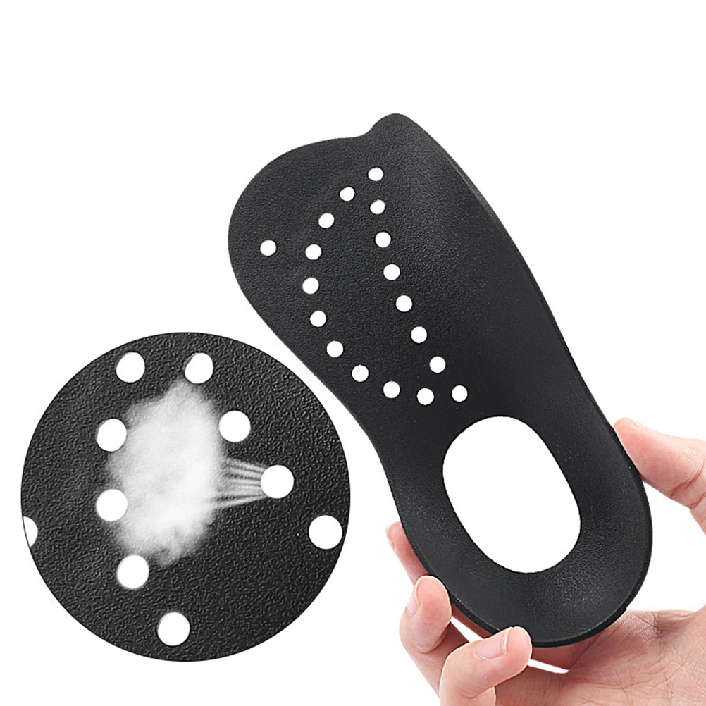 Palmilhas tropédicas de arco plano almofadas de apoio para os pés m 35 39 material absorção de choque inserções respiráveis para mulheres criança