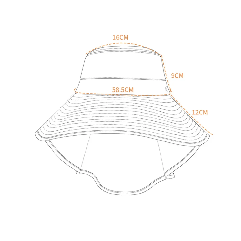 OhSunny Women Bucket Hat Foldable Wide Brim Fishman Cap UV Protection UPF50+ Beach Travel Sunhats for Outdoor Fishing Hiking