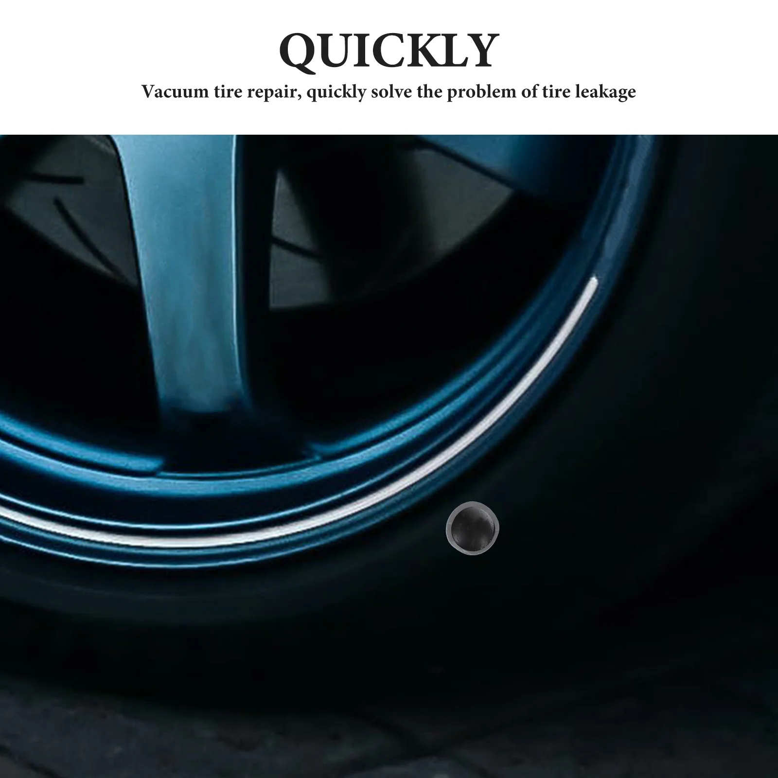 

24Pcs Tire Plug Kit Easy Application Long Lasting Patches for Various Vehicle Tires Tire Plug Kit Patches for Repairing Tires