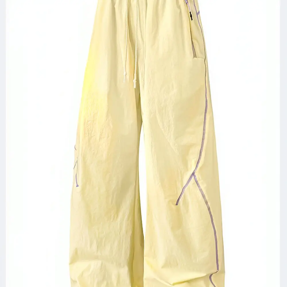 Quick Dry Cargo Pants Female Summer Breathable Hiking Trousers Lightweight Wide Leg Sportswear Athletic Casual Loose Bottoms