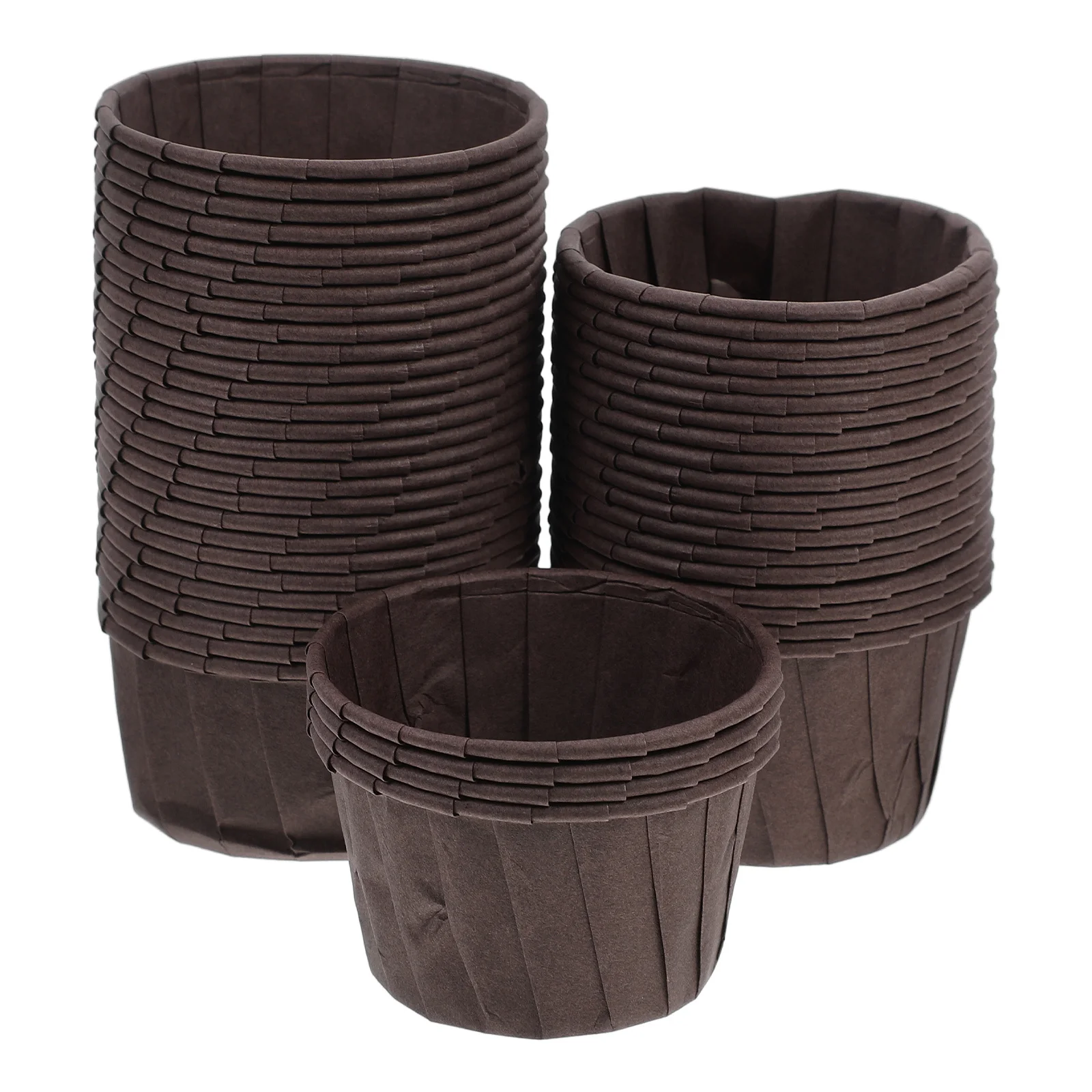 

50Pcs Cupcake Paper Holders Nonstick Rolled Edge Baking Cups Home Baking Mold Mini Cup Molds Paper Cupcake Liners