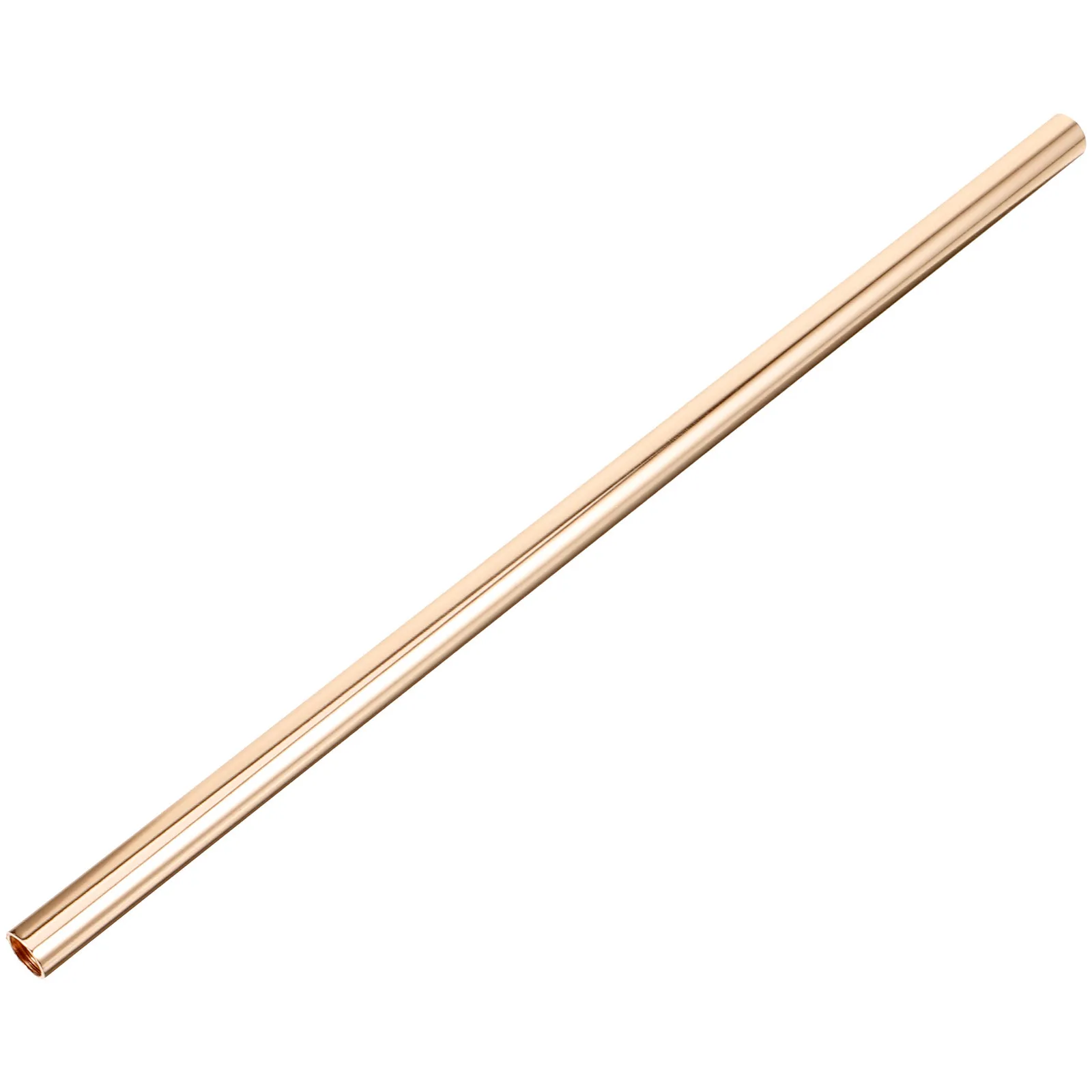 

M10 Internal Threaded Pipe φ11.5mm Copper Plated Iron Lamp Connecting Tube 300mm Desk Lamp Lighting Fixture Downrods Replacement