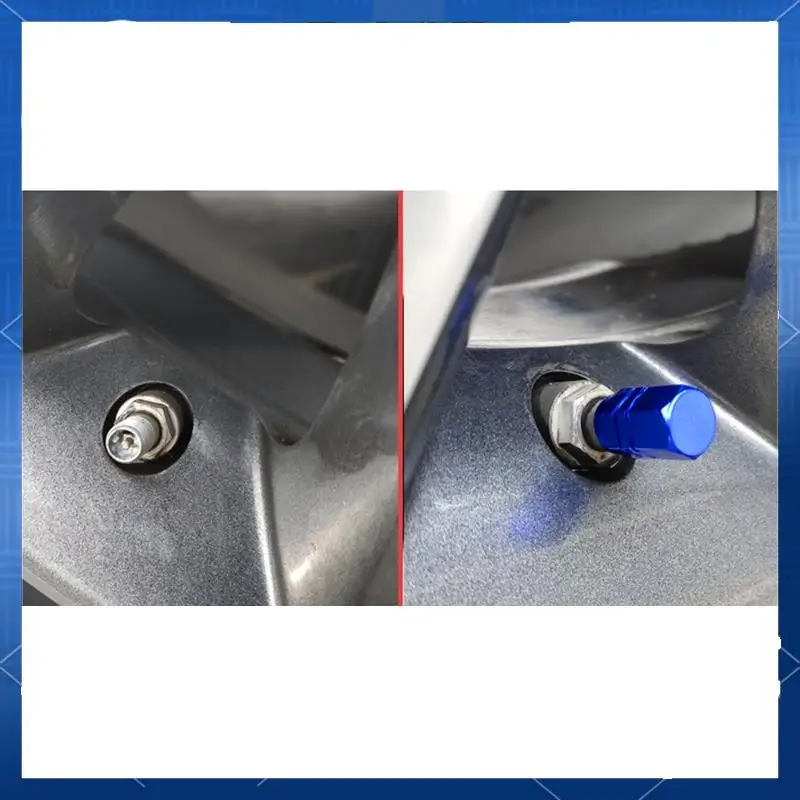 

ABJV 4 шт. колпачки из алюминиевого сплава для автомобилей, крышки штока клапана для шин для мотоциклов, грузовиков, велосипедов, колпачки для клапанов, аксессуары для велосипеда