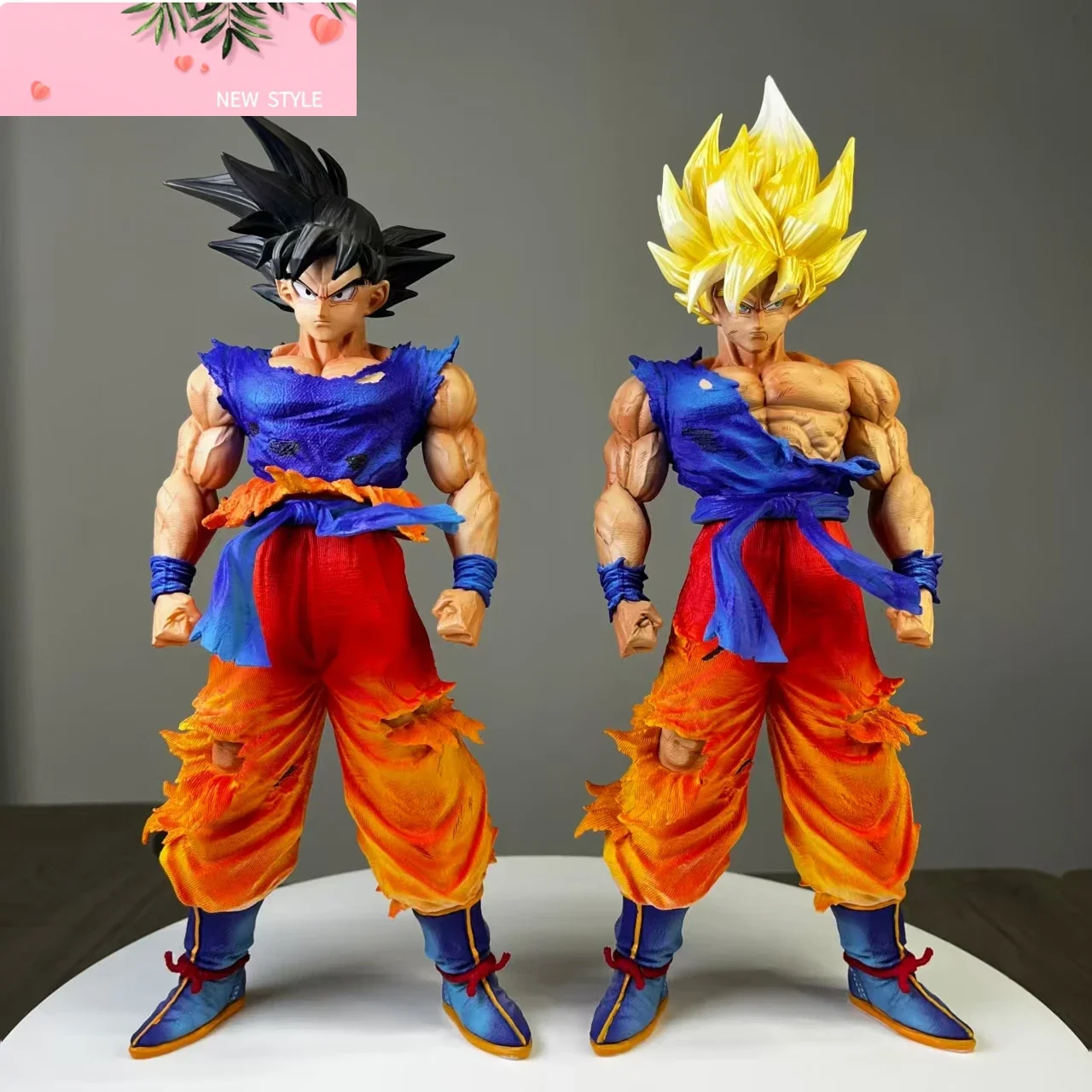 

30 см/11,8 дюйма Dragon Ball аниме персонаж Гоку Супер Сайян одна голова ПВХ фигурка модель коллекция игрушки подарок