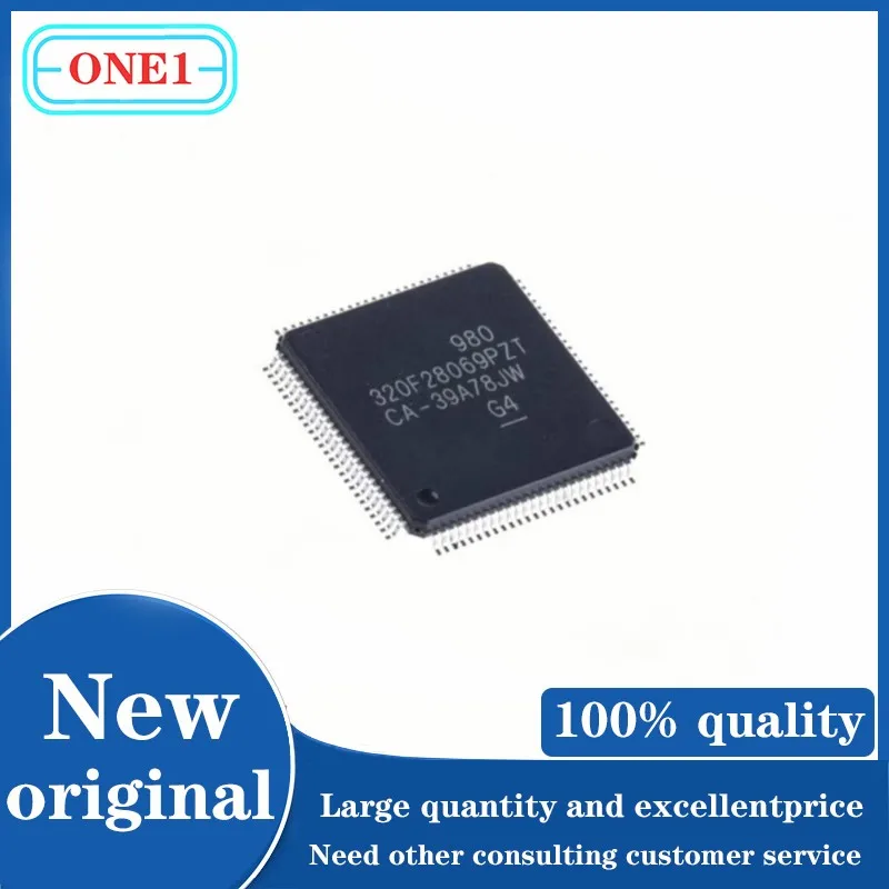 

1PCS/lot Chip New original TMS320F28069PZT TMS320F28069PZ TMS320F28069 IC MCU 32BIT 256KB FLASH 100LQFP