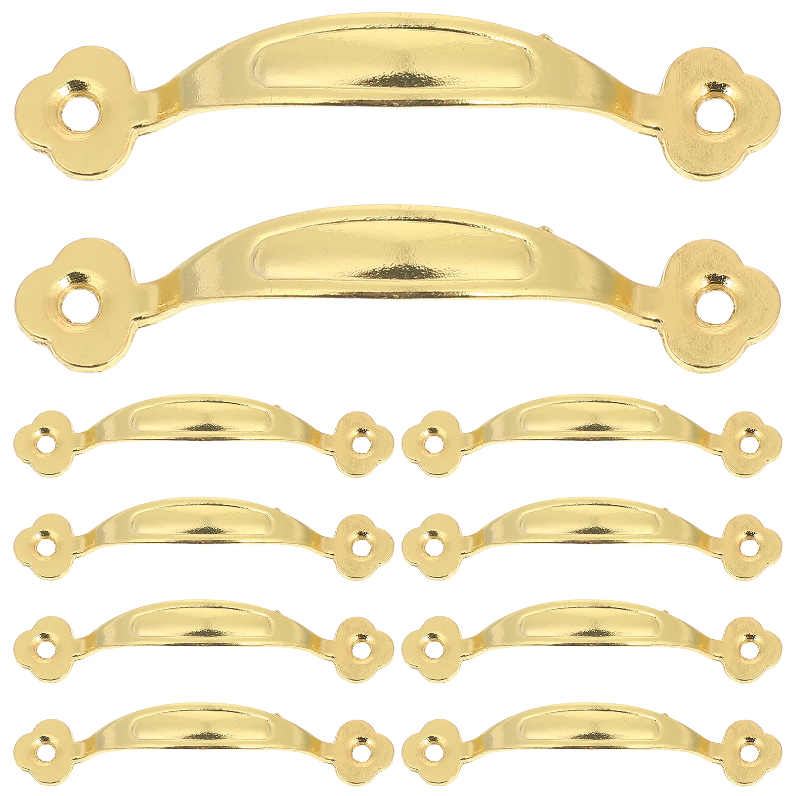 

10pcs Vintage Cabinet Handles: Retro Zinc Alloy Drawer Pulls For Barn Dressers Cupboards Durable Rustic Furniture Hardware Easy