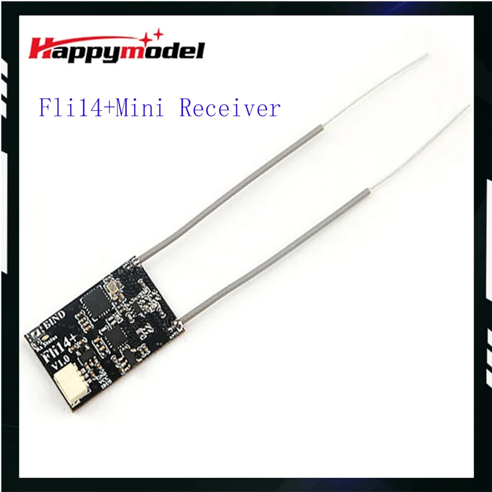 Fli14 + 14CH Mini Receptor Compatible Flysky AFHDS-2A con Salida PA OSD RSSI para Transmisor FS-i6 FS-i10 Turnigy I6S