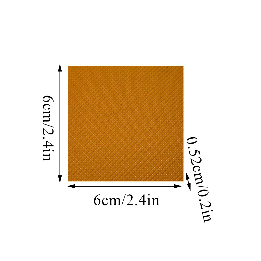 1 paio di cuscinetti per tallone in gomma antiscivolo tacchi alti riparazione suola foglio di ricambio suola protettiva resistente all'usura accessori per scarpe fai da te