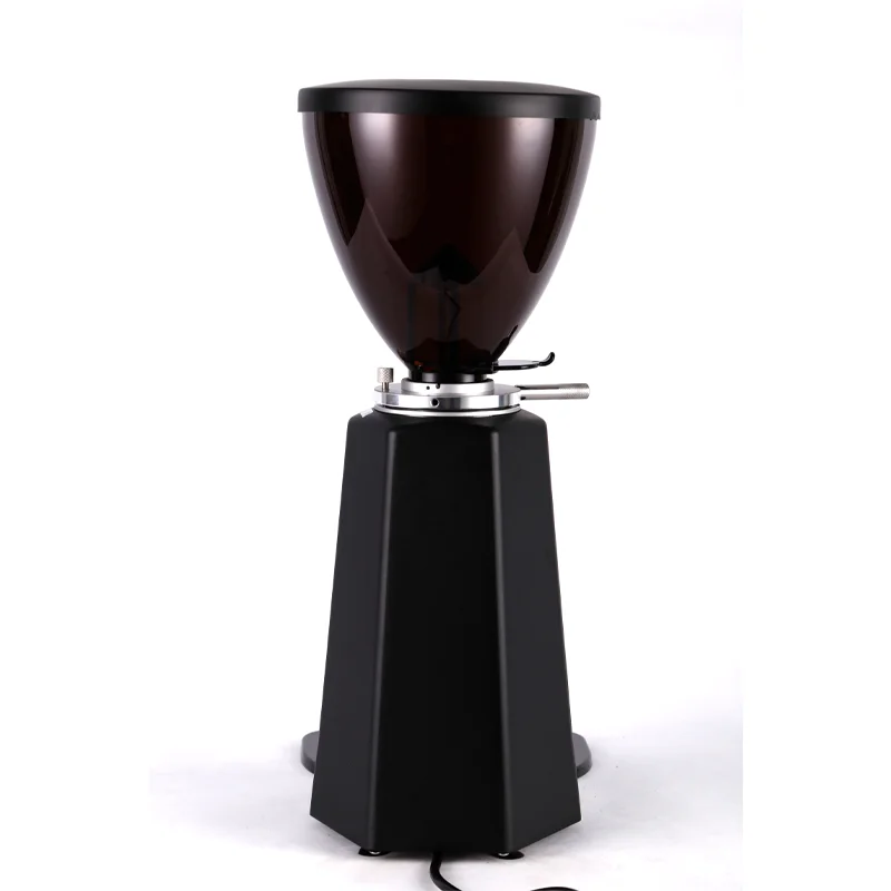 Touch Control Coffee Grinder, 350W, Transparent Bean Hopper, Precision Grind Selector