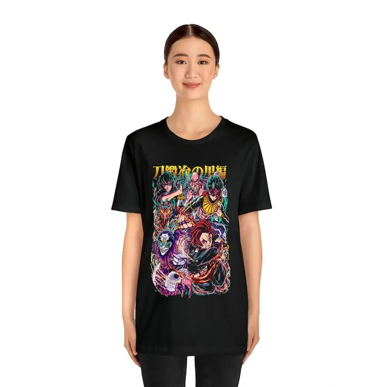 Demons Anime Tshirt Unisex,  Manga Shirt
