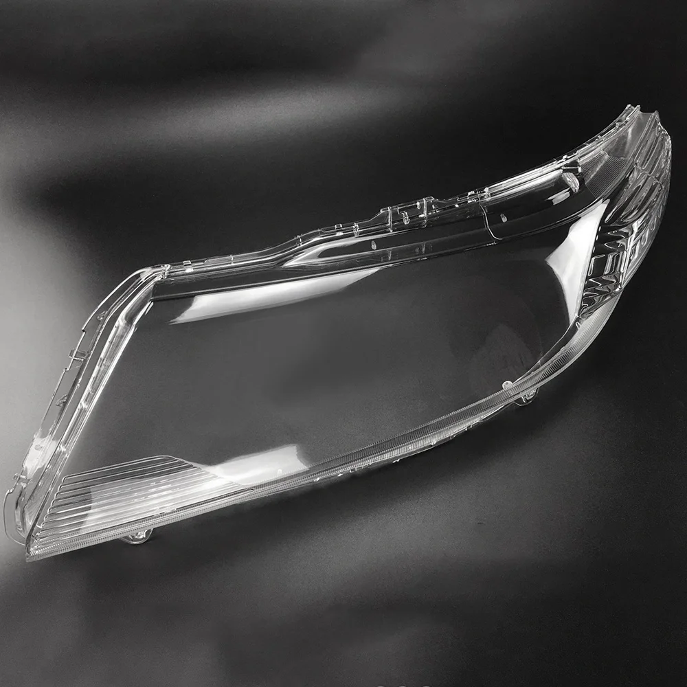 

A96E-For Honda City 2009-2014 Car Headlight Cover Head Light Lamp Transparent Lampshade Shell Lens Glass