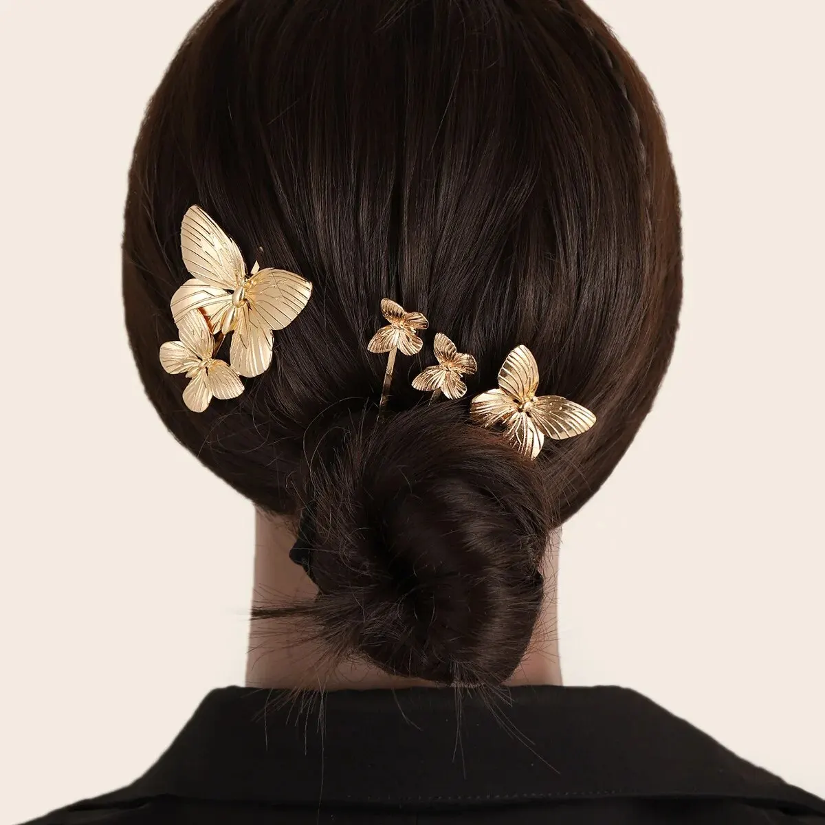

Four Seasons Daily Women Bionic Butterfly Side Clip Hair Accessories