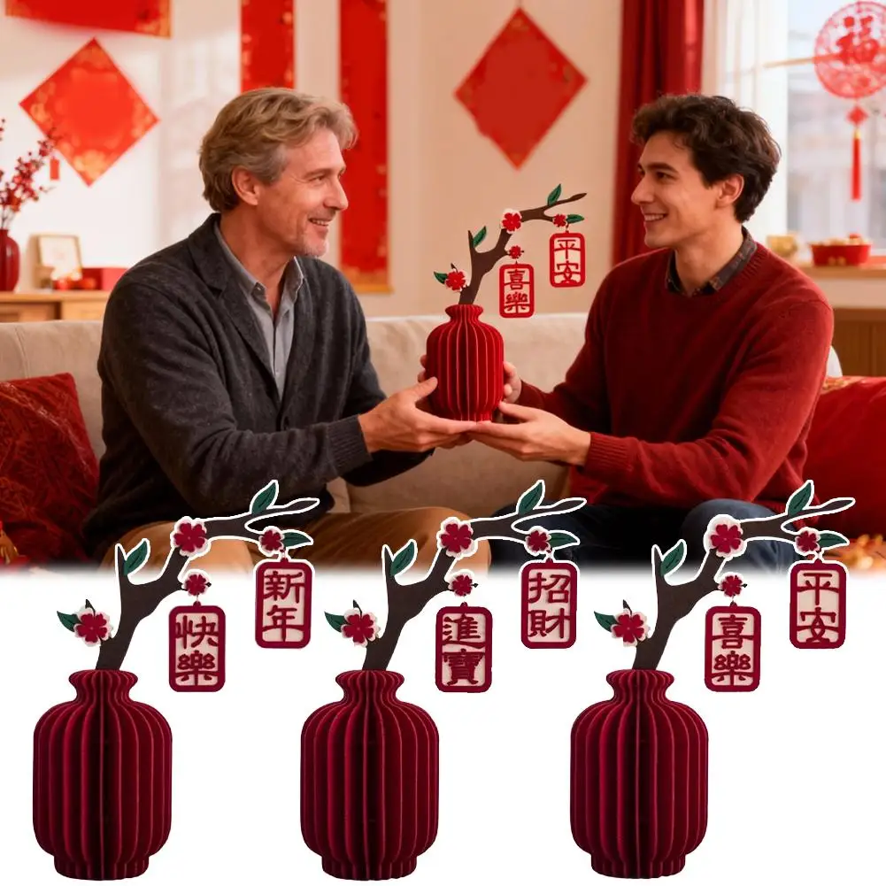 Kreatives Laternen-Design Heimdekoration Hochzeitszimmer Stoffvase Neujahr Wohnzimmer Chinesisches Frühlingsfest Einweihungsgeschenk