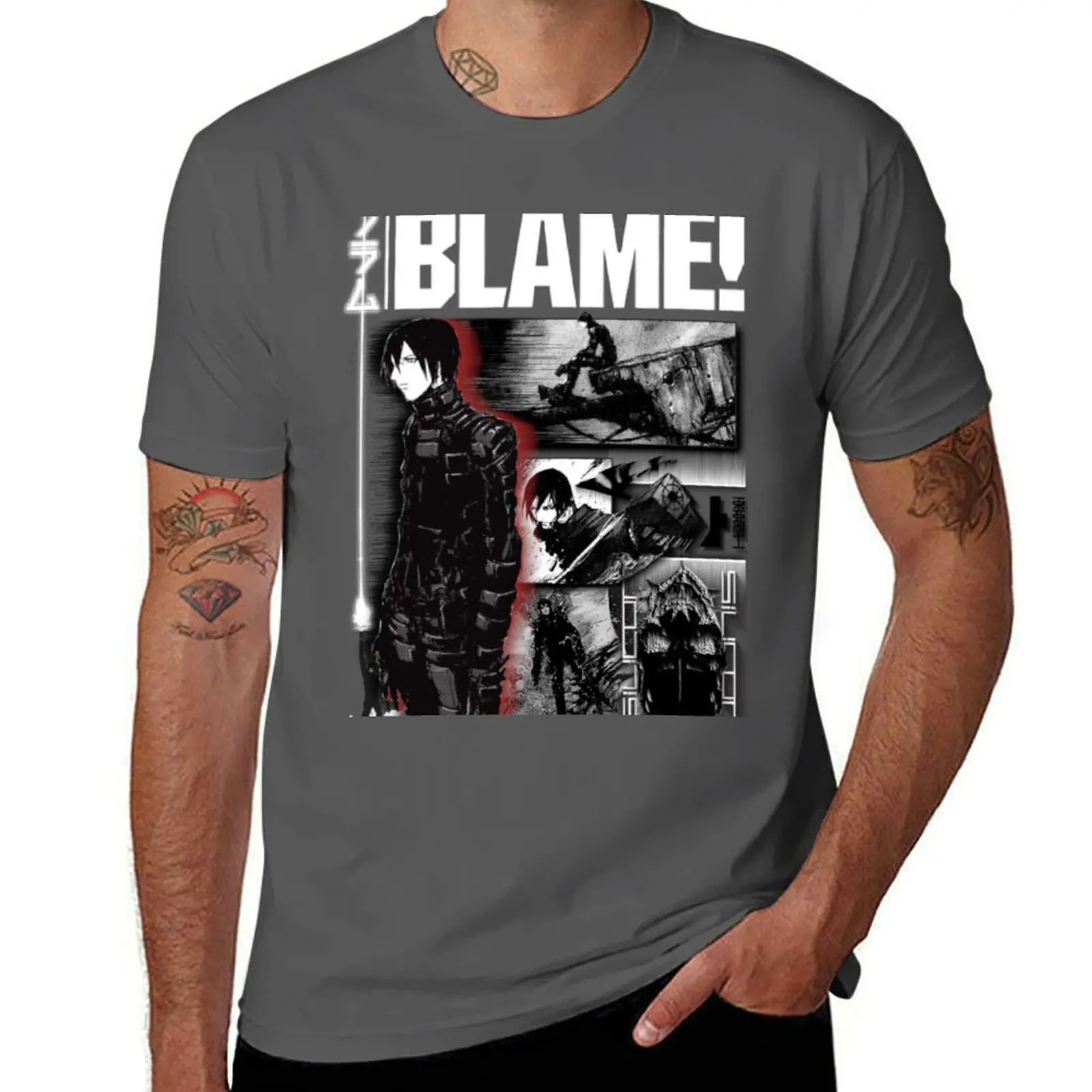

Killy from BLAME! Original Design ver1 T-Shirt korean fashion sweat sublime mens t shirts pack