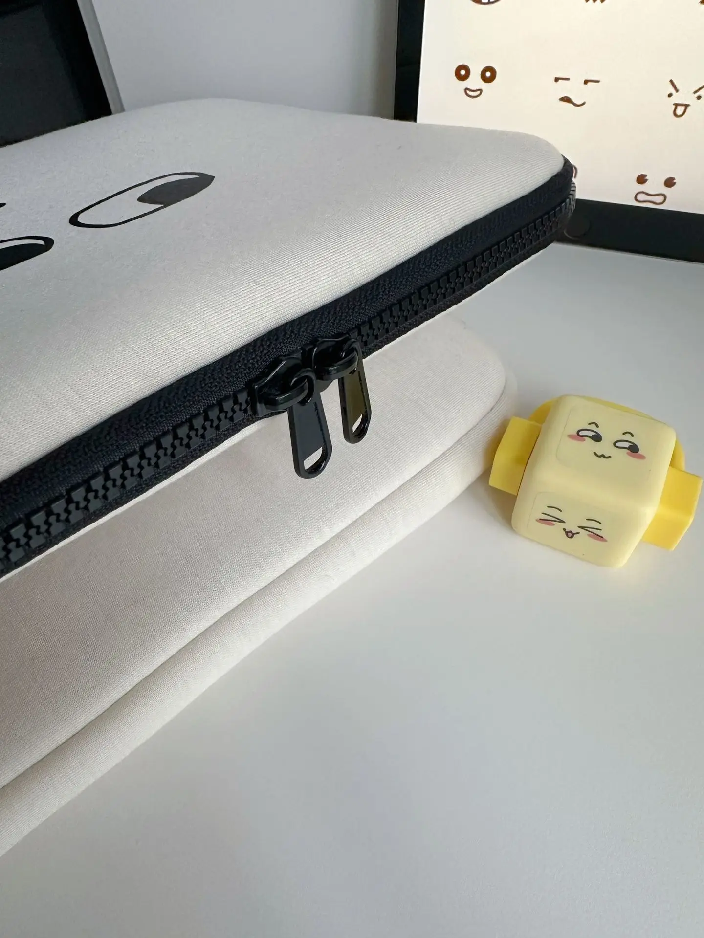Ins Cute Laptop Sleeve Carring Case 13 14 15 15.6 16 Inch For Macbook Samsung Ipad 10.2 10.5 11 Inch Notebook Tablet Pouch Women