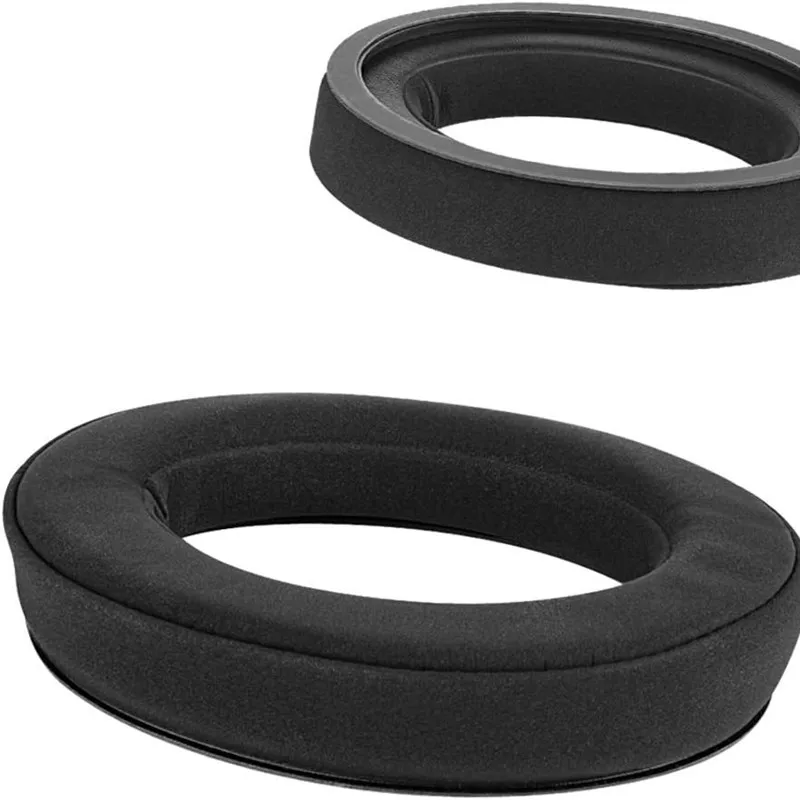 Da Mềm Nút Tai Nghe Bằng Cho Tai Nghe Sennheiser G4ME Bằng Không PC350 HD380PRO PXC350 PXC450 Tai Nghe Miếng Đệm Tai Mút Bọt Biển Tai Nghe Chụp Tai Tay