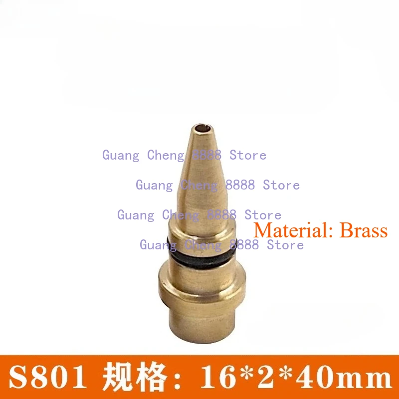 1PC EDM Parts Ceramic/brass Aspirator Nozzle S801 S802 12*6*40mm 12*1.5*29mm for SODICK Series Wedm-LS Wire Tangent