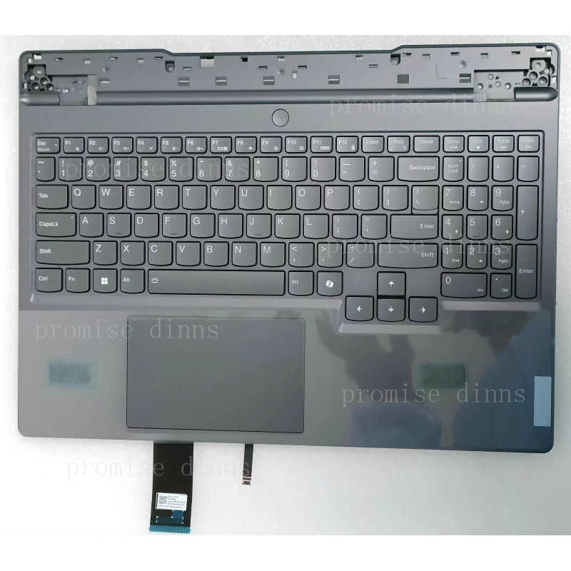 

Новый верхний корпус с подсветкой клавиатуры (US) для Palmrest 5CB1P73925 для Legion 5 15APH9 83EG