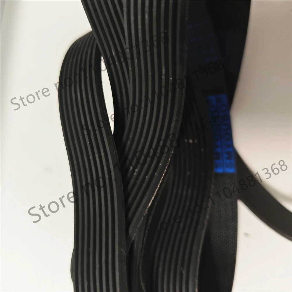 1pcs Engine Air Conditioner Belt V-Ribbed Belts Drive 6PK2160 6PK2170 6PK2180 6PK2190 6PK2200 6PK2210
