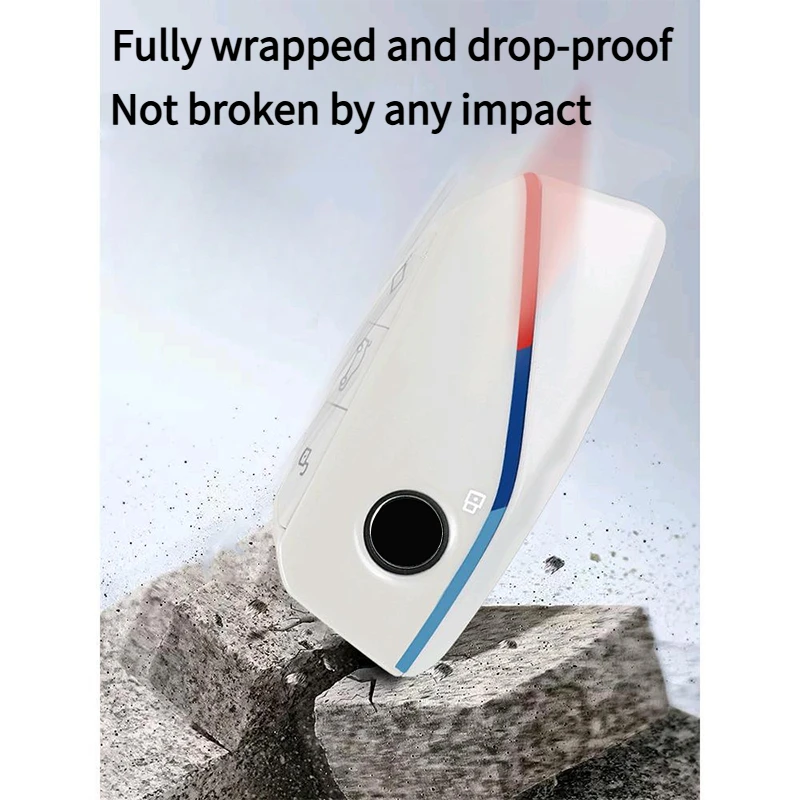 For BMW i7 X7 G07 5 7 Series iX X1 X5 G70 G09 XM U06 G81 M3 Metal key Case Performance Key Cover Shell Modification Accessories