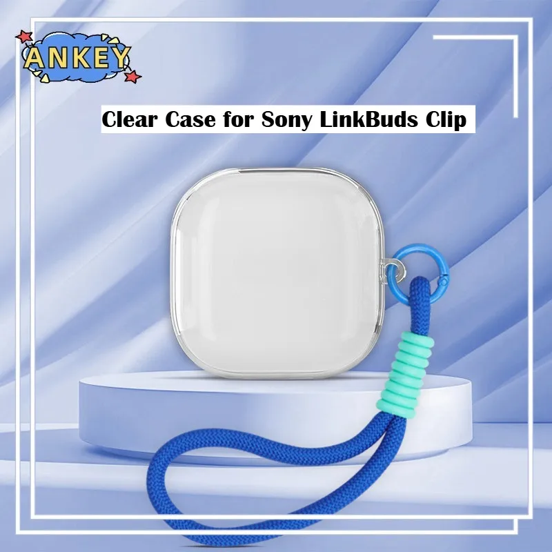

Защитный прозрачный чехол из ТПУ для Sony LinkBuds WF-LC900, портативный чехол для Bluetooth-наушников