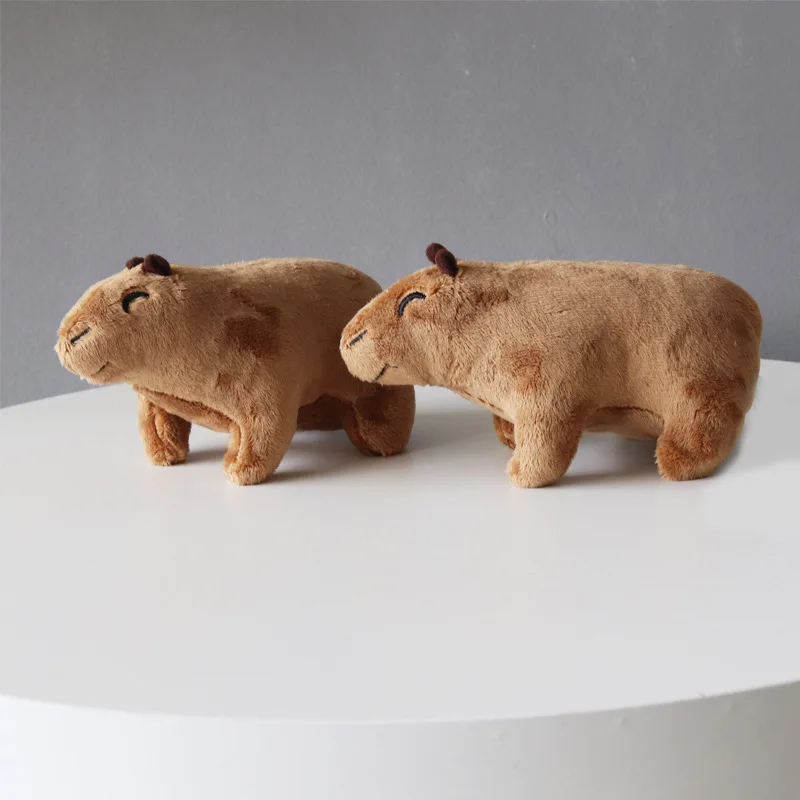 10pcs 18cm Capybara Plush Stuffed Animals Brown Simulation Fluffty Soft Dolls Toys,Deposit First to Get Discount much