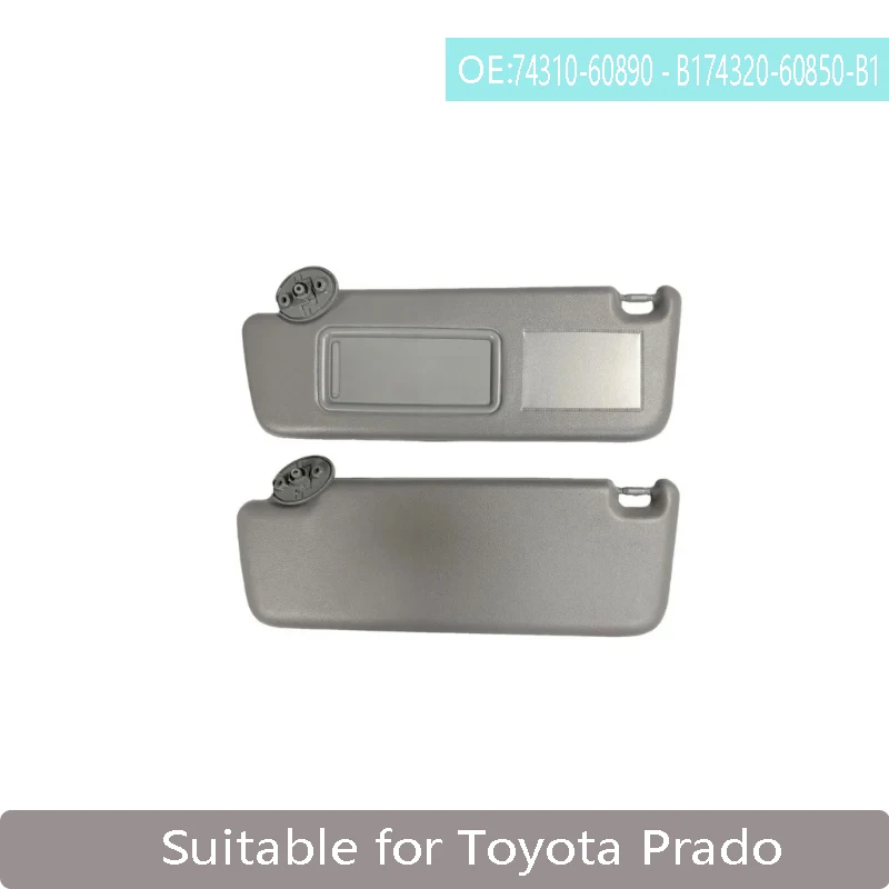 

Suitable for Toyota Land Cruiser 74320-60850-B1 Prado 120 KDJ TRJ RZJ LJ KZJ GEJ Sun Visor 2002 -2010 74310-60890-B1 Auto Parts