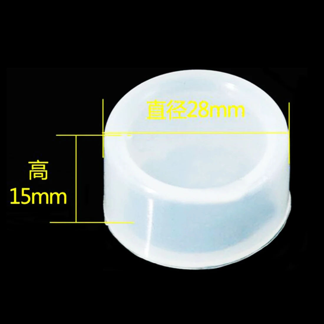 30pcs Waterproof Button Caps Push Button Switch Caps Transparent 22mm Y090 LA38 LA39 LAY37 Button Caps