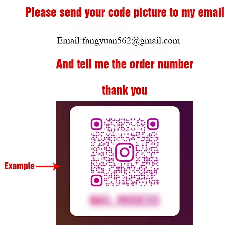 소셜 미디어 사인 비즈니스 플레이트 맞춤형 골드 아크릴 장식 Instagram QR 코드 - 브랜드를 고양하세요