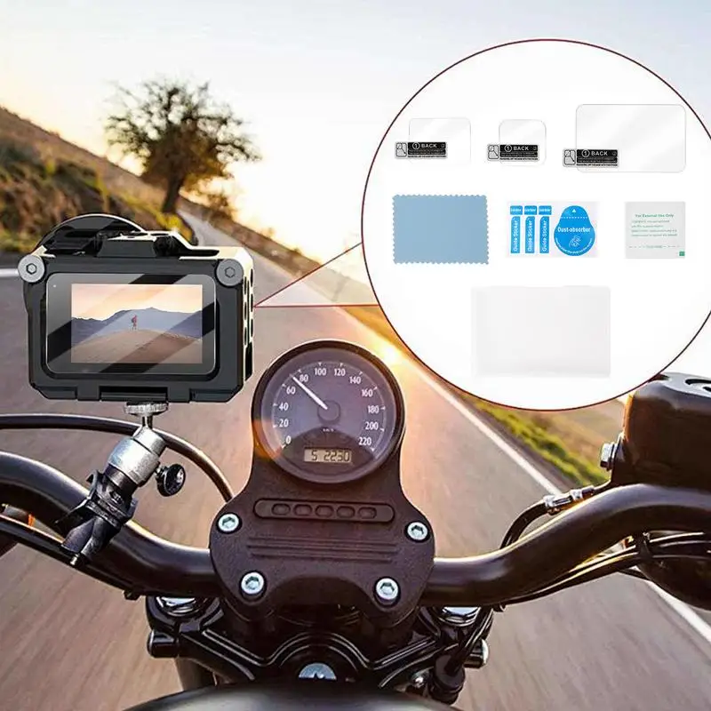 Screen Protector Voor Actie Camera Gehard Glas Screen Cover Waterdichte Lcd Screen Protector Voor Sport Camera