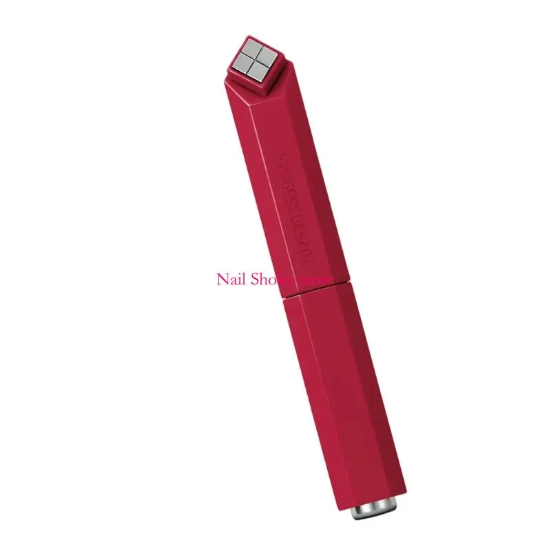 أداة تصميم الأظافر المغناطيسية E0BC ABS متعددة الوظائف لتأثيرات المانيكير الفنية