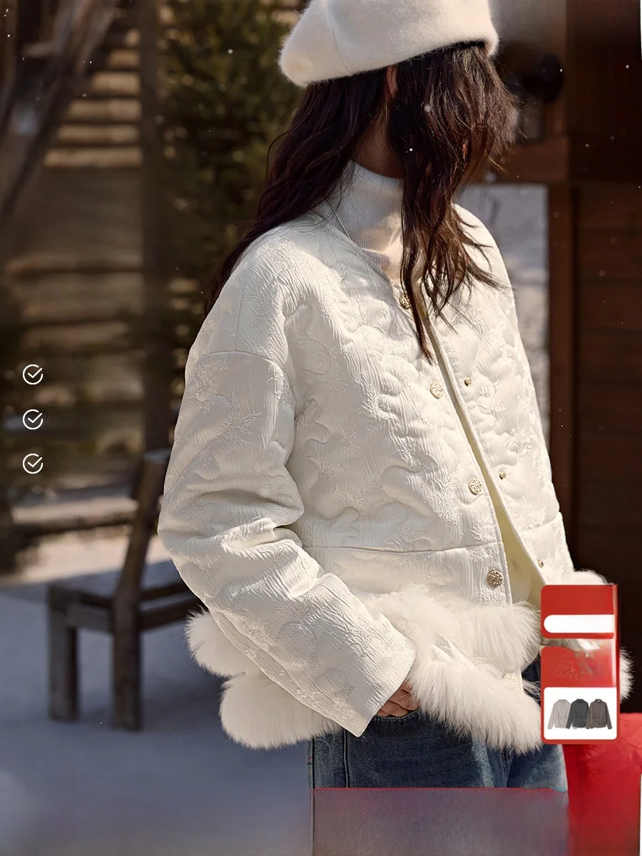 

Женская хлопковая куртка Ele Chinese Sle, весна 2026, XWI Xinwei, новое пальто в национальном стиле, женская одежда