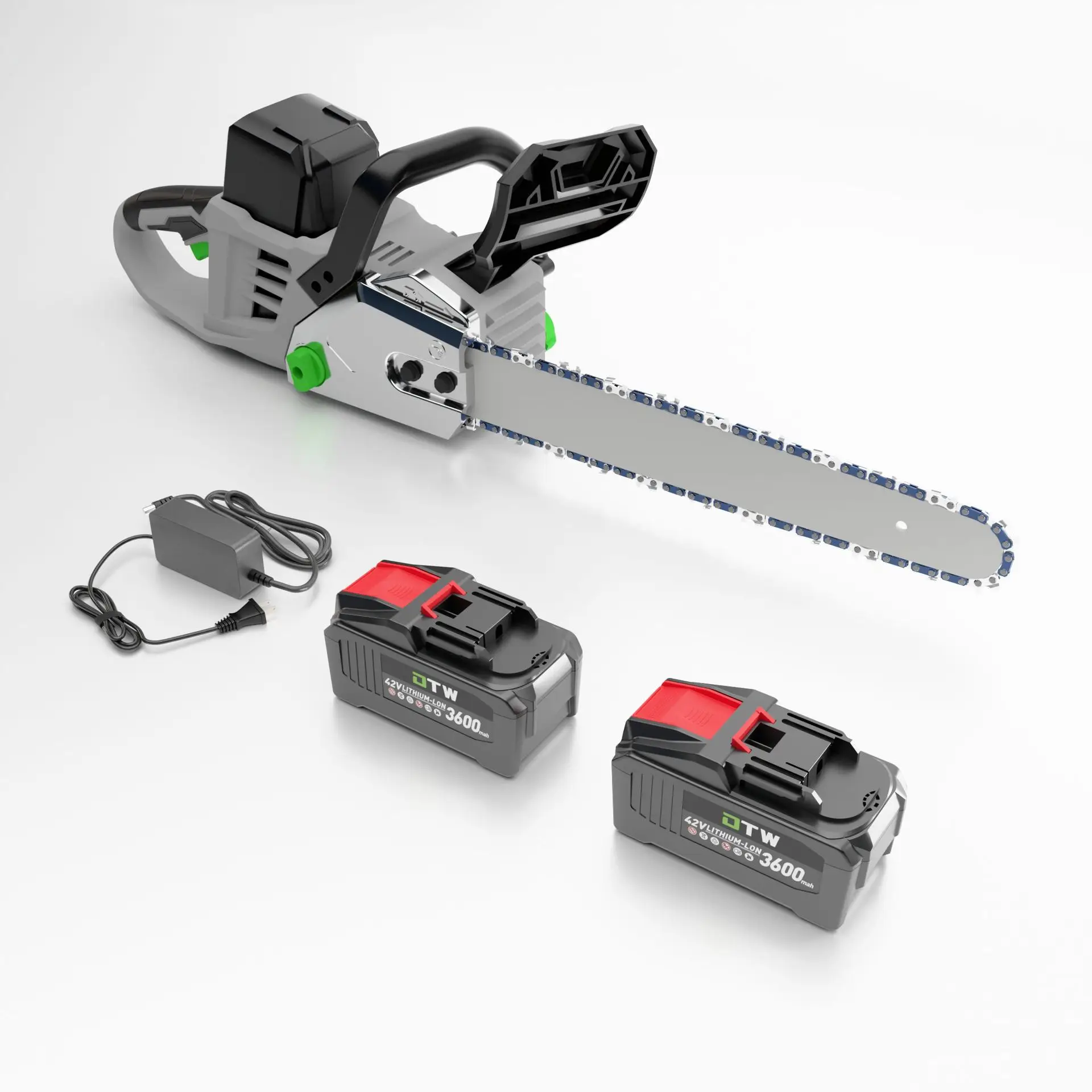 16-Inch High-Speed Lithium Electric Saw 36-42v High Power 1800w Ultra-High Speed Professional Logging And Tree Felling 체인톱