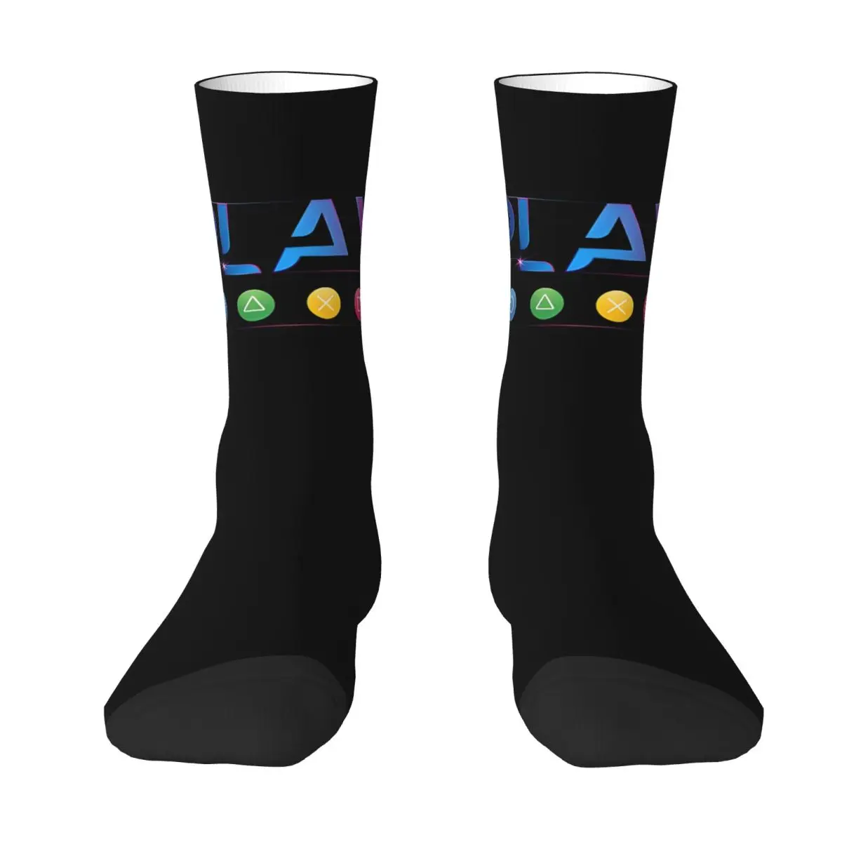 Play Video Game Socks Hiking 3D Print Boy Mid-calf Sock