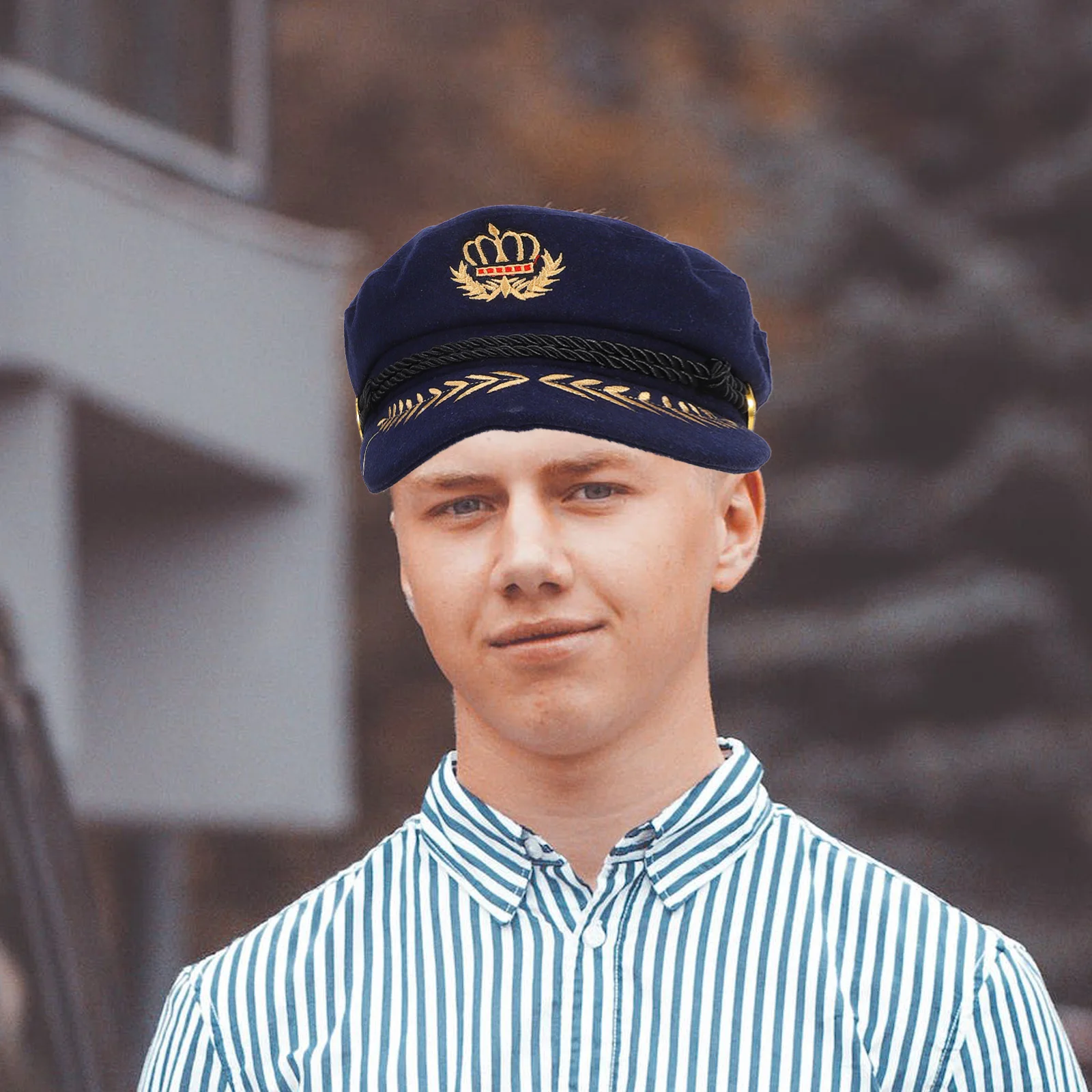 قبعة كابتن البحارة خفيفة الوزن ومتينة ومسامية للرجال والنساء كاجوال لحفلات السفر وقارب كابتن قبعة كوسبلاي