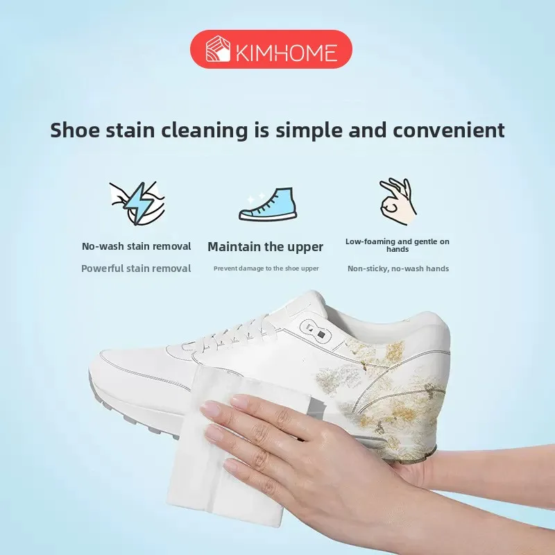 30 Pieces of Shoe Wiping Wipes, Internet Famous White Shoes, Sneakers, Cleaning, No Washing, Disposable Independent Packaging